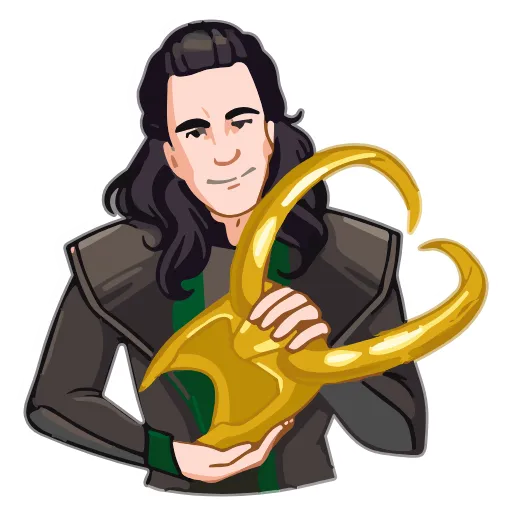Стикер 28 Loki