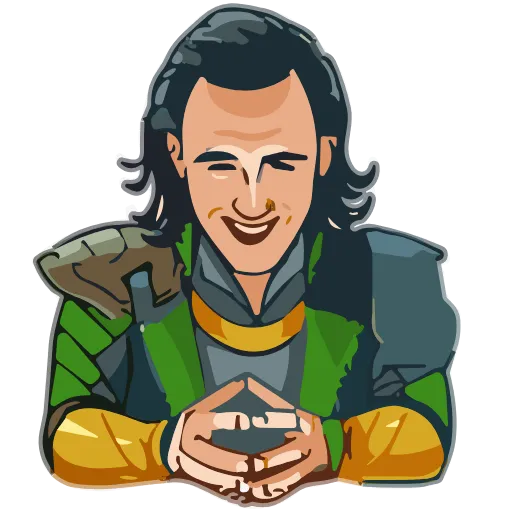 Стикер 52 Loki