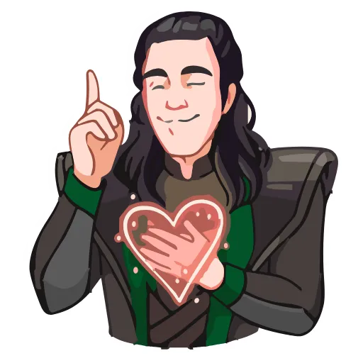 Стикер 3 Loki