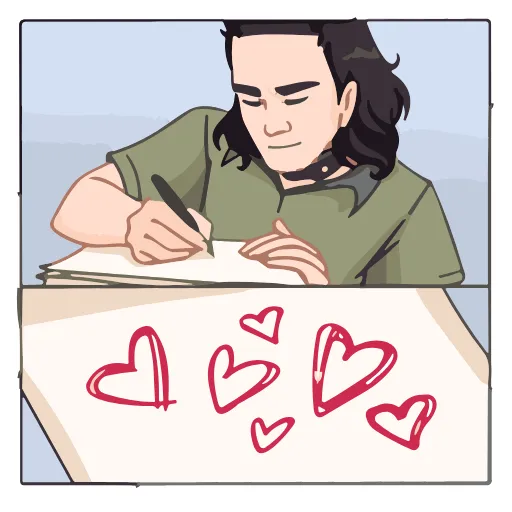 Стикер 33 Loki