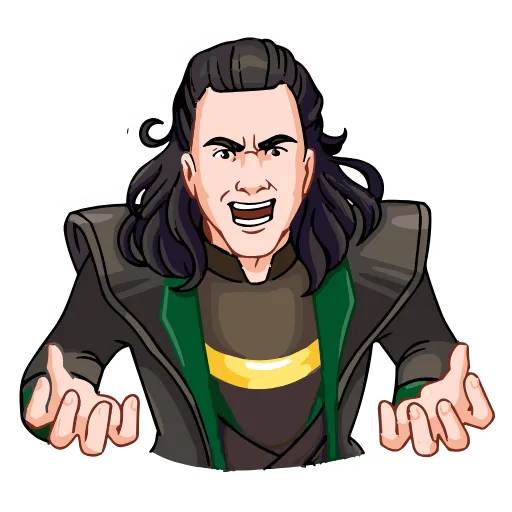 Стикер 22 Loki