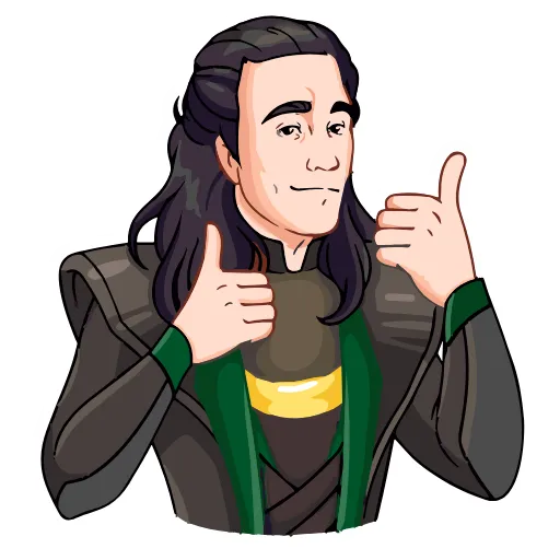 Стикер 18 Loki