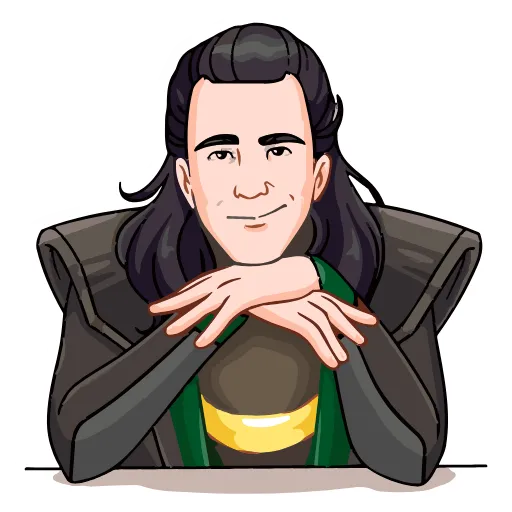 Стикер 16 Loki