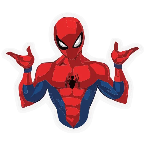 Стикер 7 Spider-Man HD