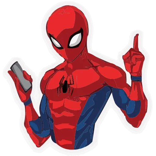 Стикер 11 Spider-Man HD