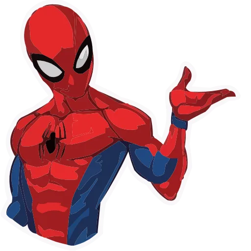 Стикер 10 Spider-Man HD