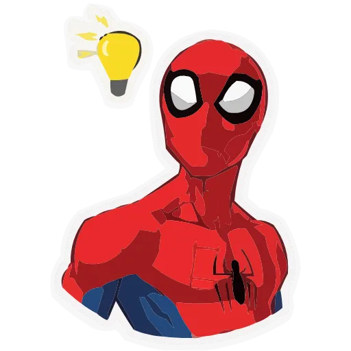 Стикер 5 Spider-Man HD