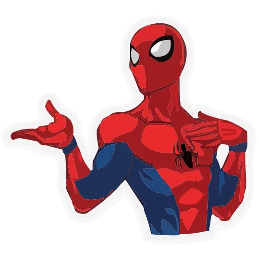 Стикер 18 Spider-Man HD