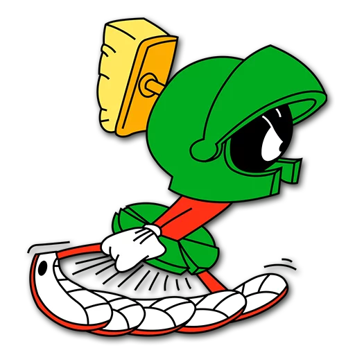 🏃 Стикер «Marvin The Martian /» для Telegram