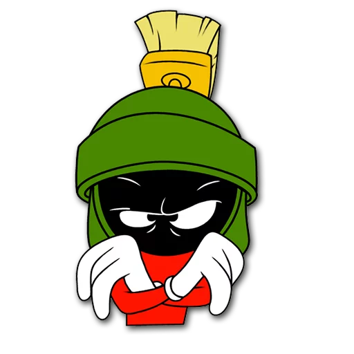 😶 Стикер «Marvin The Martian /» для Telegram