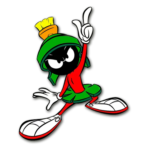 ☝ Стикер «Marvin The Martian /» для Telegram
