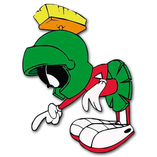👇 Стикер «Marvin The Martian /» для Telegram