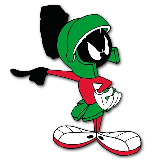👈 Стикер «Marvin The Martian /» для Telegram