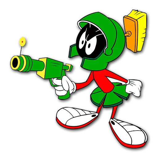 🔫 Стикер «Marvin The Martian /» для Telegram