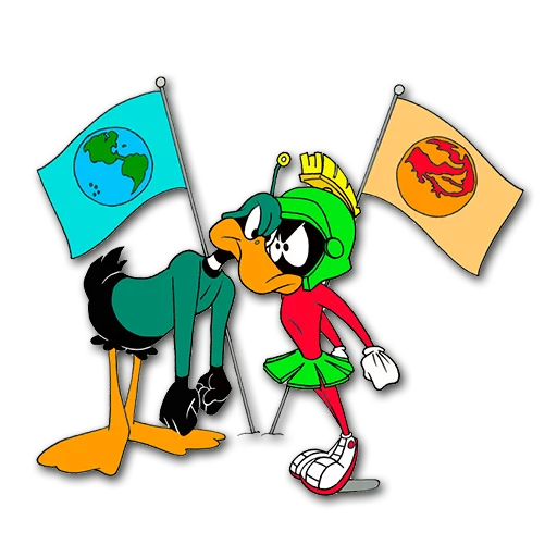 💢 Стикер «Marvin The Martian /» для Telegram