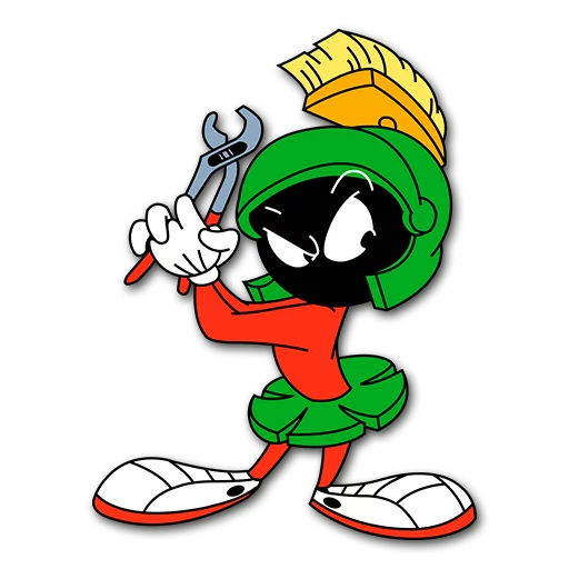 🔨 Стикер «Marvin The Martian /» для Telegram