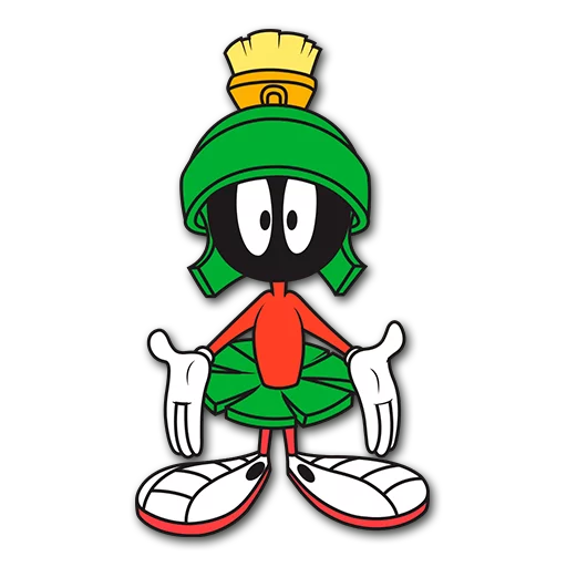 ❓ Стикер «Marvin The Martian /» для Telegram
