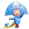Стикер 49 😟 Маша и Медведь