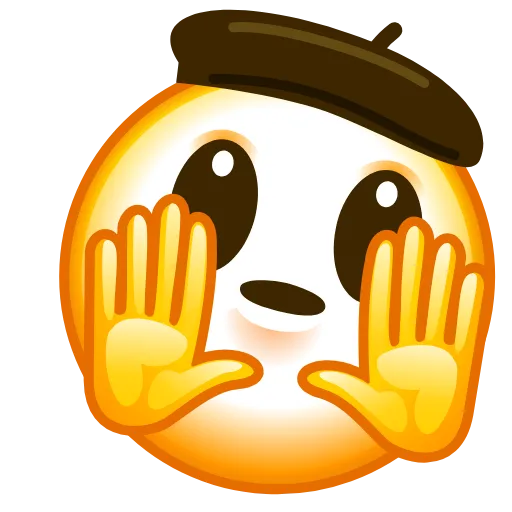 Стикер 42 Mashup Emoji