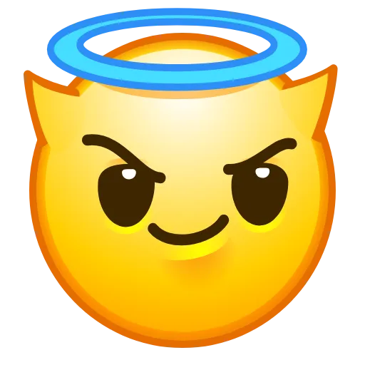 Стикер 17 Mashup Emoji