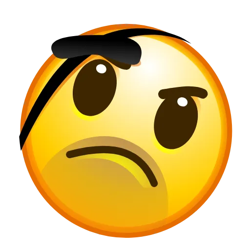 Стикер 28 Mashup Emoji