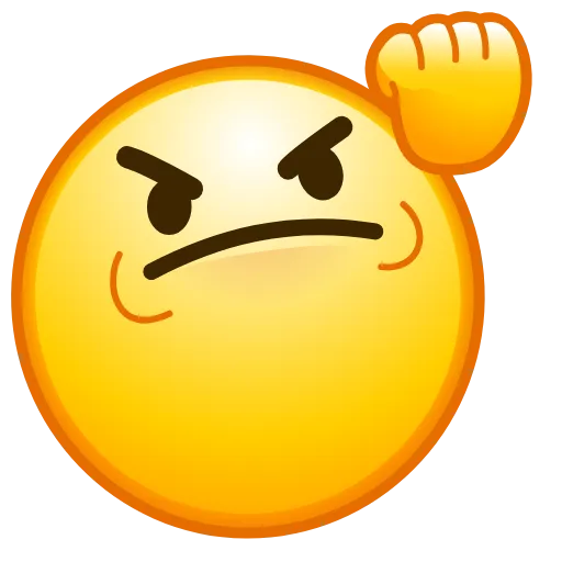 Стикер 33 Mashup Emoji