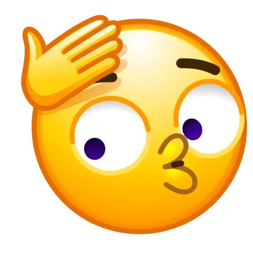 Стикер 61 Mashup Emoji