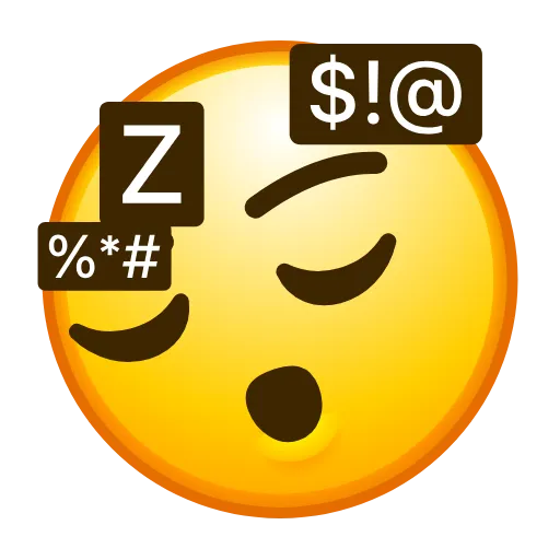 Стикер 56 Mashup Emoji