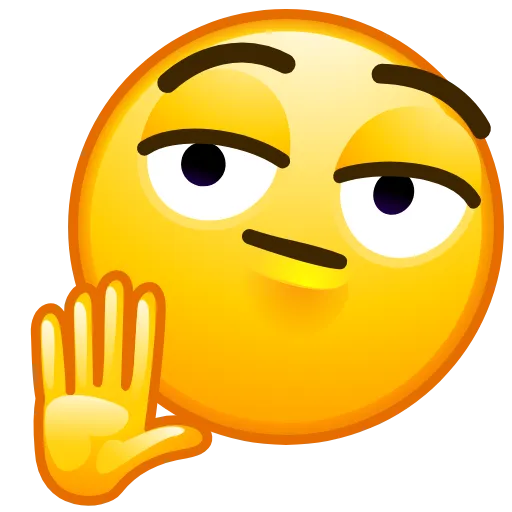 Стикер 60 Mashup Emoji