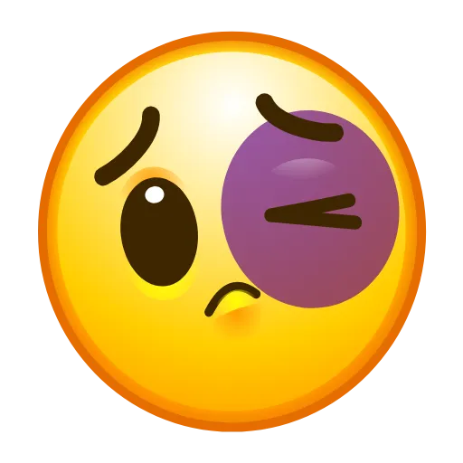 Стикер 25 Mashup Emoji
