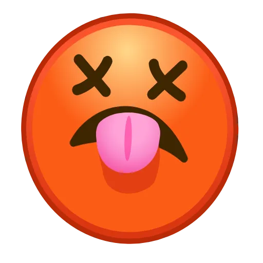 Стикер 44 CURSED EMOJI