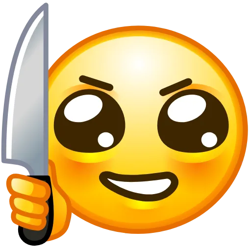 Стикер 50 CURSED EMOJI