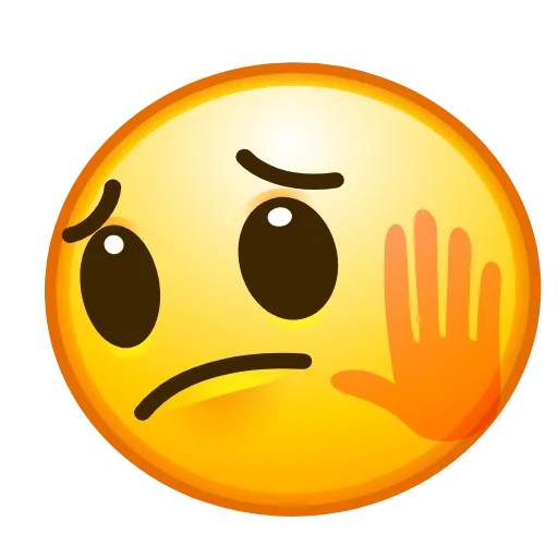 Стикер 20 CURSED EMOJI