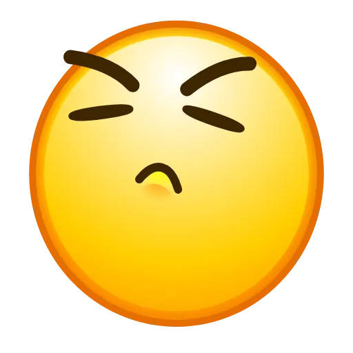 Стикер 39 CURSED EMOJI