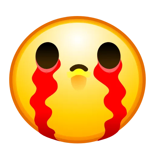 Стикер 18 CURSED EMOJI