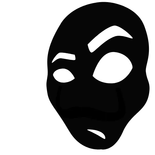 Стикер 20 Masks Emoji