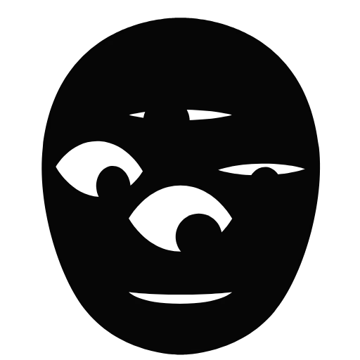 Стикер 25 Masks Emoji