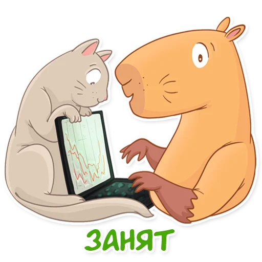 💻 Стикер «Капи Барри» для Telegram