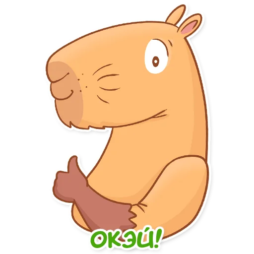 👍 Стикер «Капи Барри» для Telegram