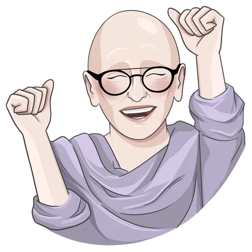 😁 Стикер «MasterVselena» для Telegram