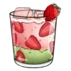 Стикер 10 🍨 Набор эмоджи с едой в стиле матча