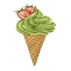 Стикер 3 🍨 Набор эмоджи с едой в стиле матча