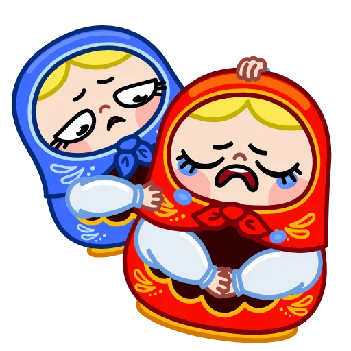 Стикер 15 Матрёна