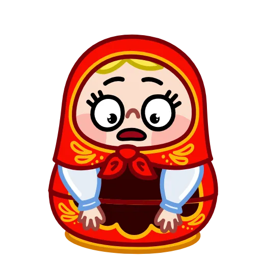 Стикер 22 Матрёна