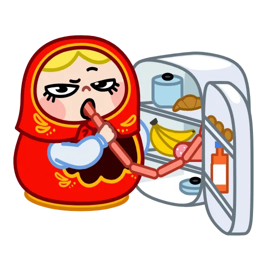 Стикер 25 Матрёна