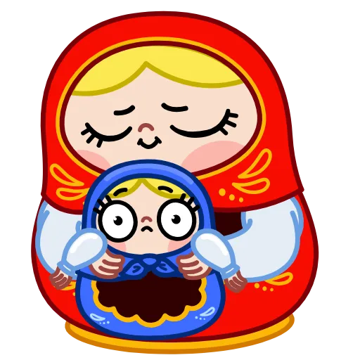 Стикер 11 Матрёна