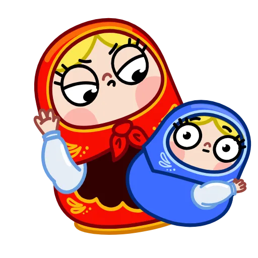 Стикер 4 Матрёна