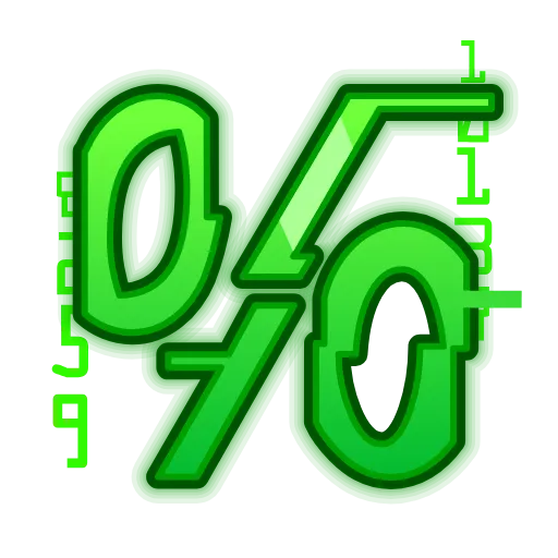 Стикер 58 Matrix Font