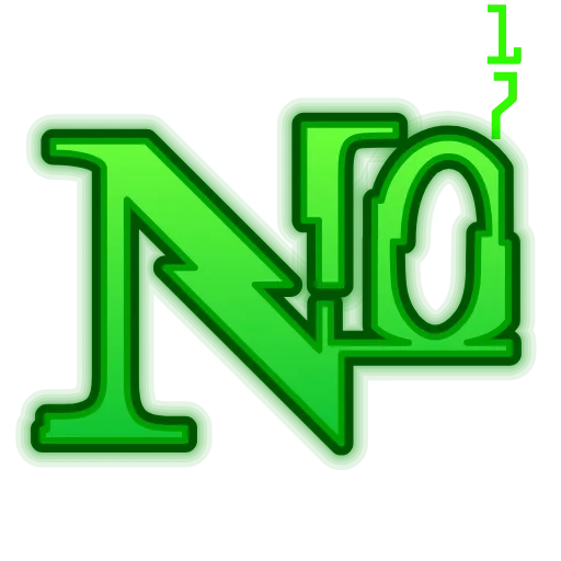 Стикер 59 Matrix Font