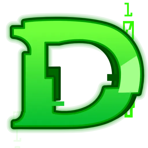 Стикер 4 Matrix Font